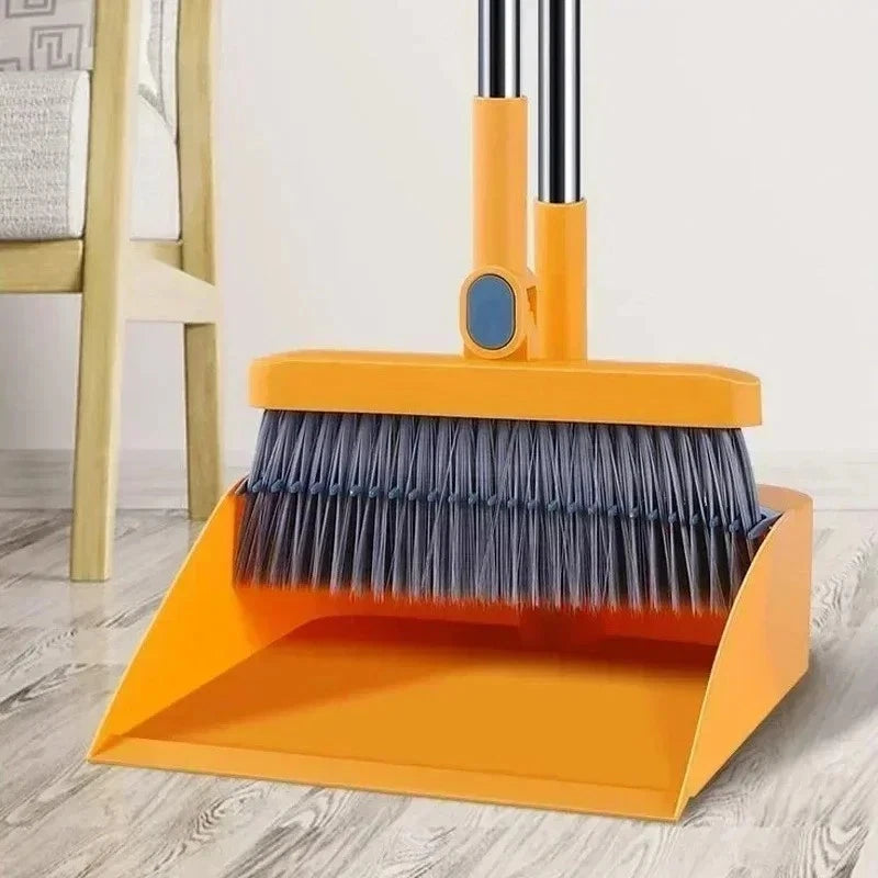 Kitchen office new folding broom dustpan set household cleaning tools