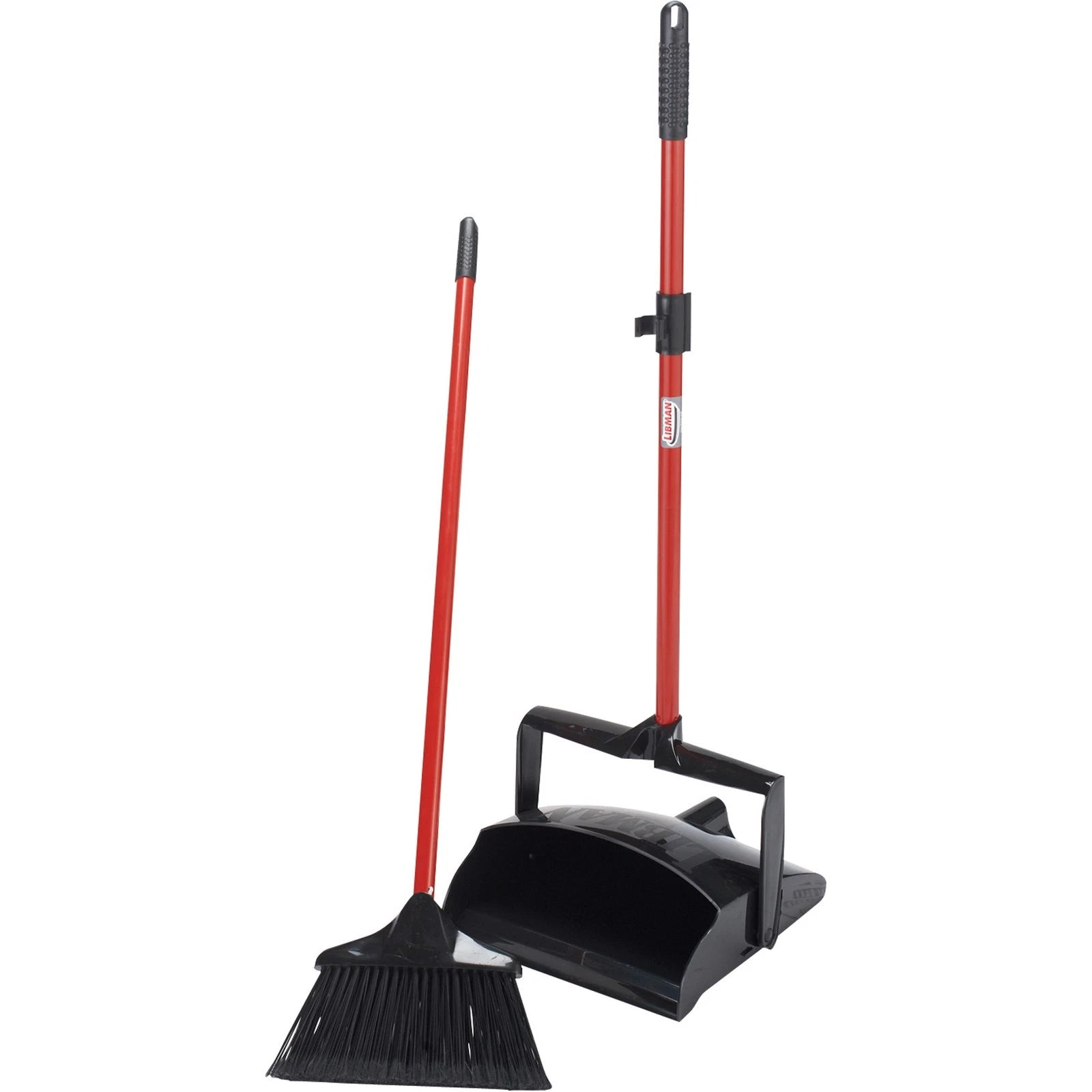 Libman Lobby Broom & Dust Pan Set, 36in. Handles, Model# 919