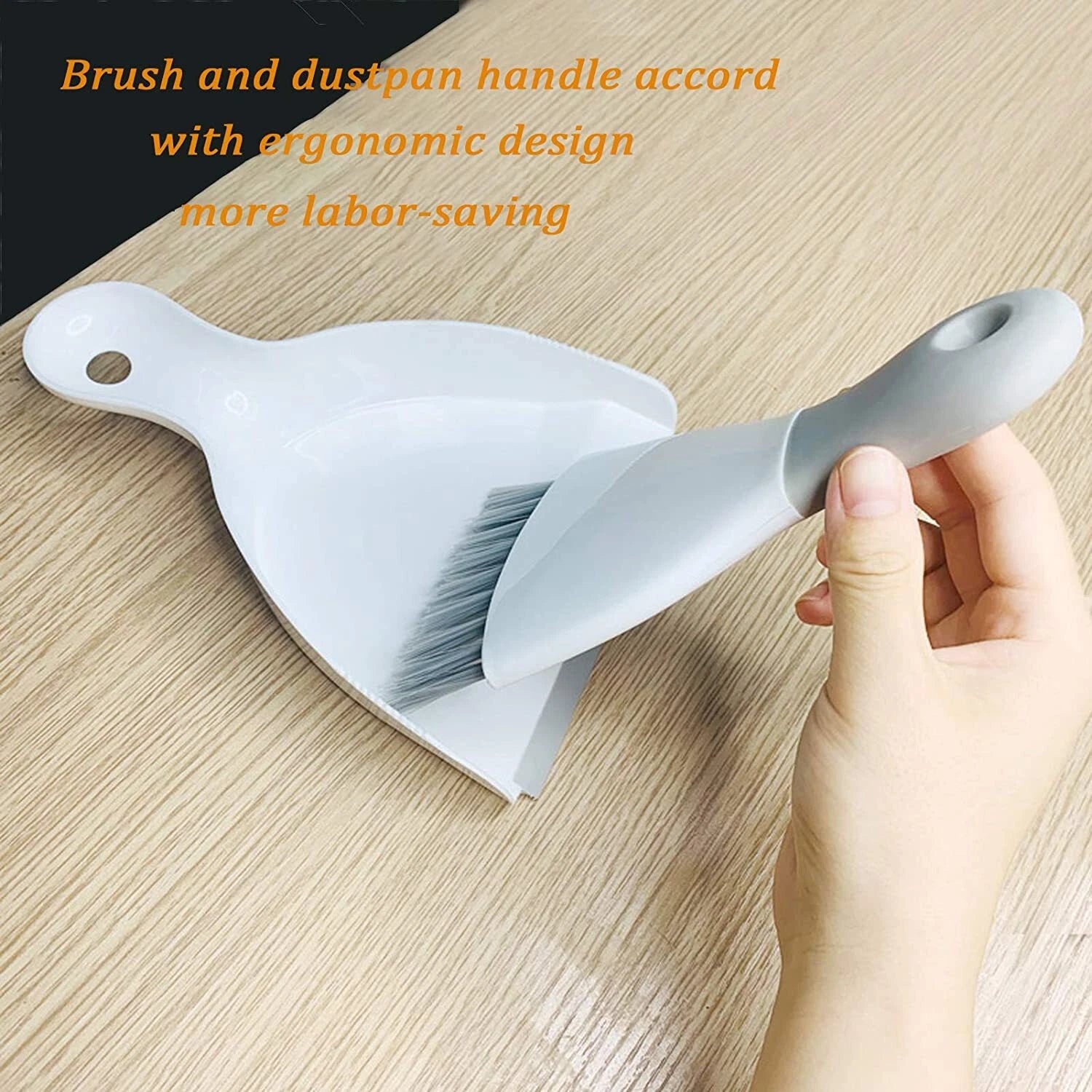 Dust pan Broom Brush Dustpan - Dustpan and Brush Set,Mini dust Pans with Brush