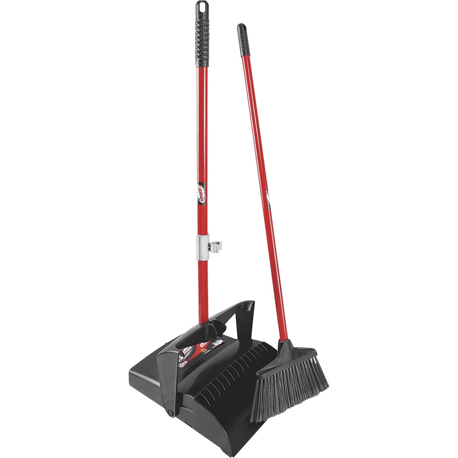 Libman Lobby Broom & Dust Pan Set, 36in. Handles, Model# 919