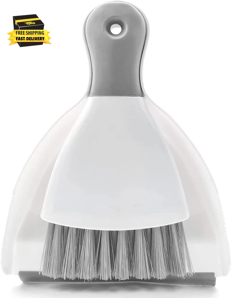 Dust Pan Broom Brush Dustpan - Dustpan and Brush Set,Mini Dust Pans with Brush,D