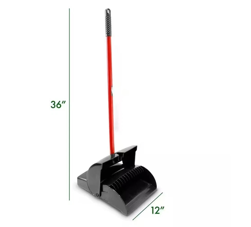 Libman Angle Broom and Lobby Dustpan 2-Piece Combo Set