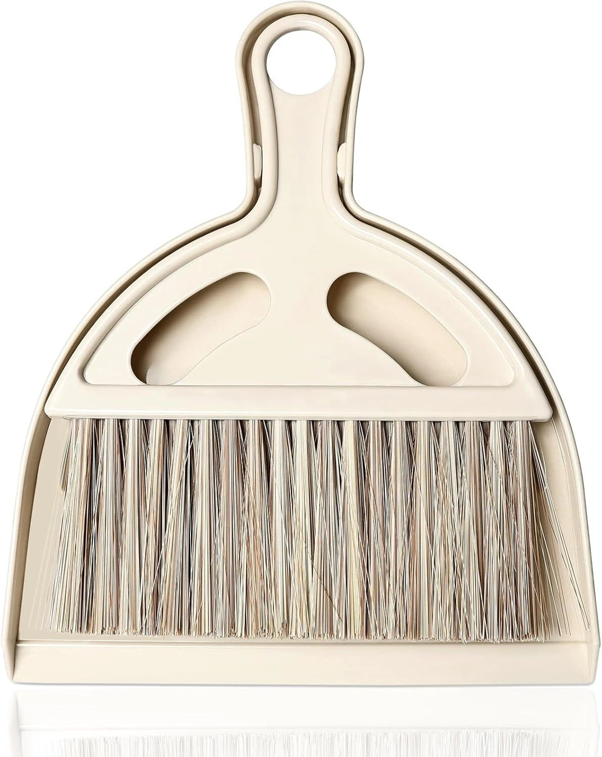 Mini Broom and Small Dustpan Brush - Hand Broom and Dustpan Set, Mini Dust Pan a