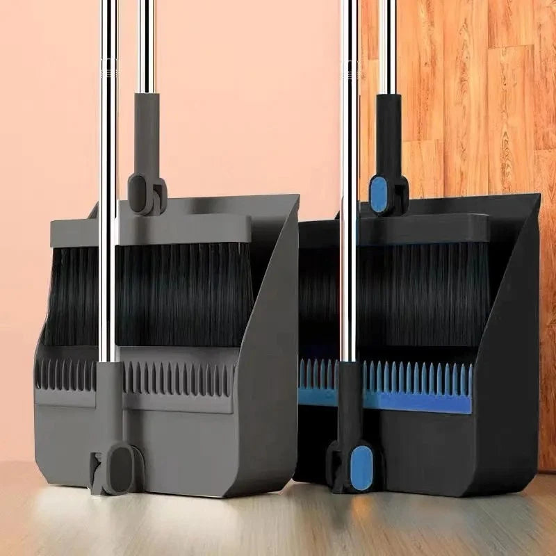 Kitchen office new folding broom dustpan set household cleaning tools