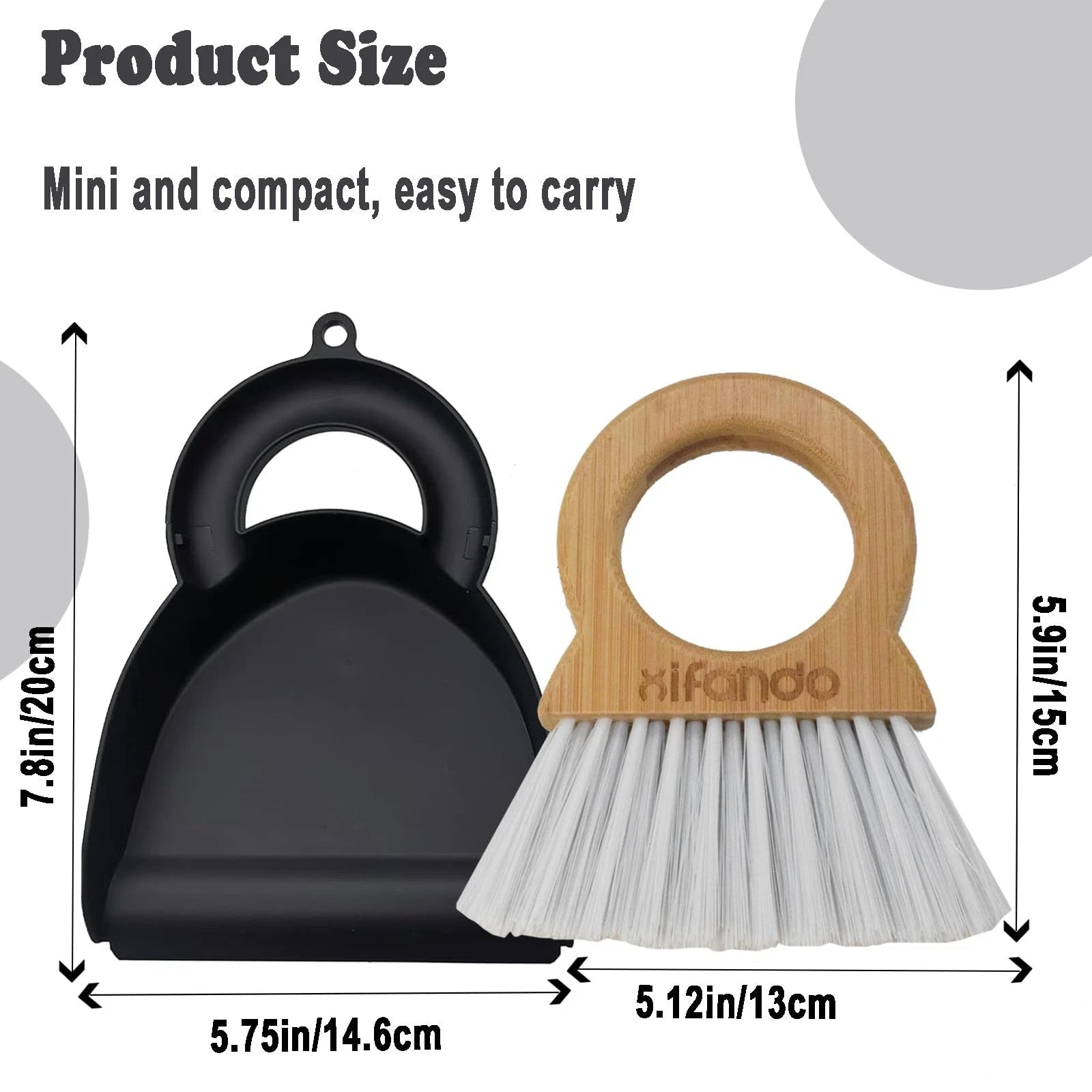 Mini Broom And Dustpan For Housekeepingbamboo Handle Small Broom And Dustpan Set