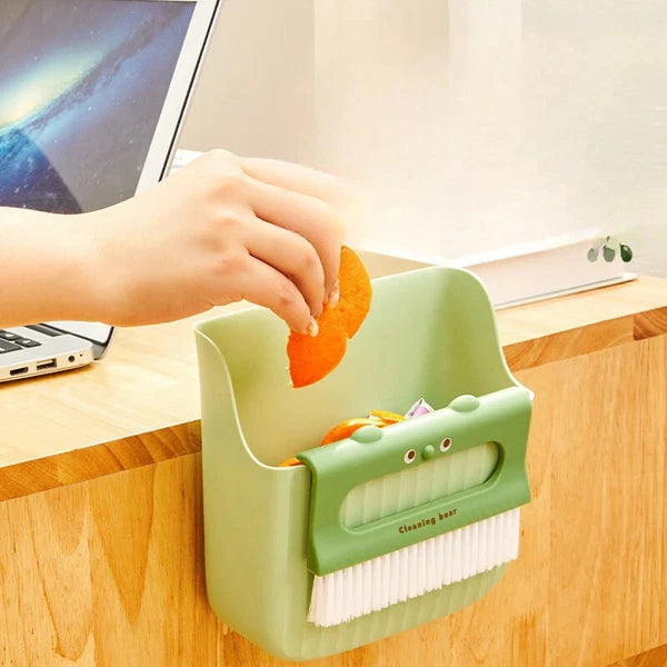 Desktop Cleaning Mini Trumpet Dustpan Broom Combination Set Household Pet Broom