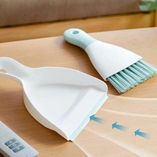Dust pan Broom Brush Dustpan - Small and Set Mini and and for Home Cleaning Sofa