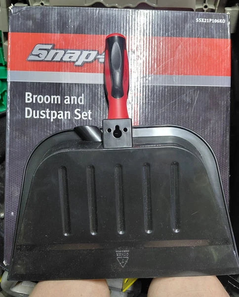 snap on broom and dustpan set
