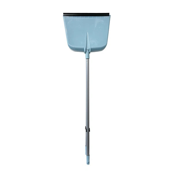 Great Value Lobby Broom and Dustpan Set, 2.75" x 11.81" x 41", Blue