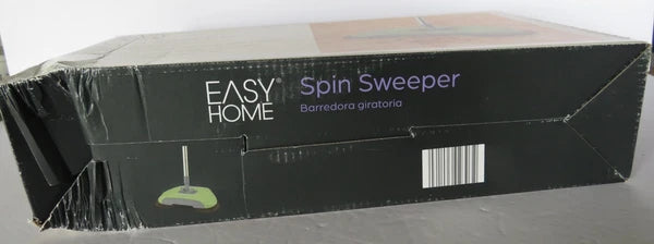 Spin Sweeper Broom Dustpan in One Household Floor Cleaning Easy Home