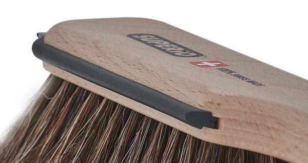 Horsehair Broom & Dustpan Combo, Hand Broom, Compact Hand Sweep Set