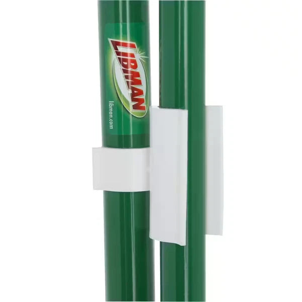 Libman Lobby Broom and Dustpan 1152 Hanger Tips on Handles for Easy Storage
