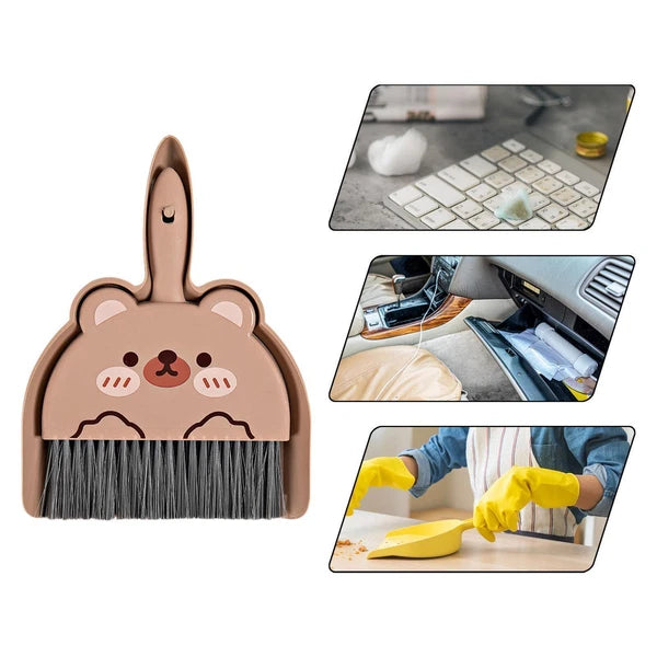 Dust Pan and Hand Broom Small Broom and Dustpan Set Mini Dustpan and Brush Set