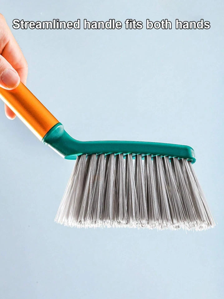 1 pc Mini Desktop Broom and Dustpan Set Soft Bristle Brush for Kitchen & Home