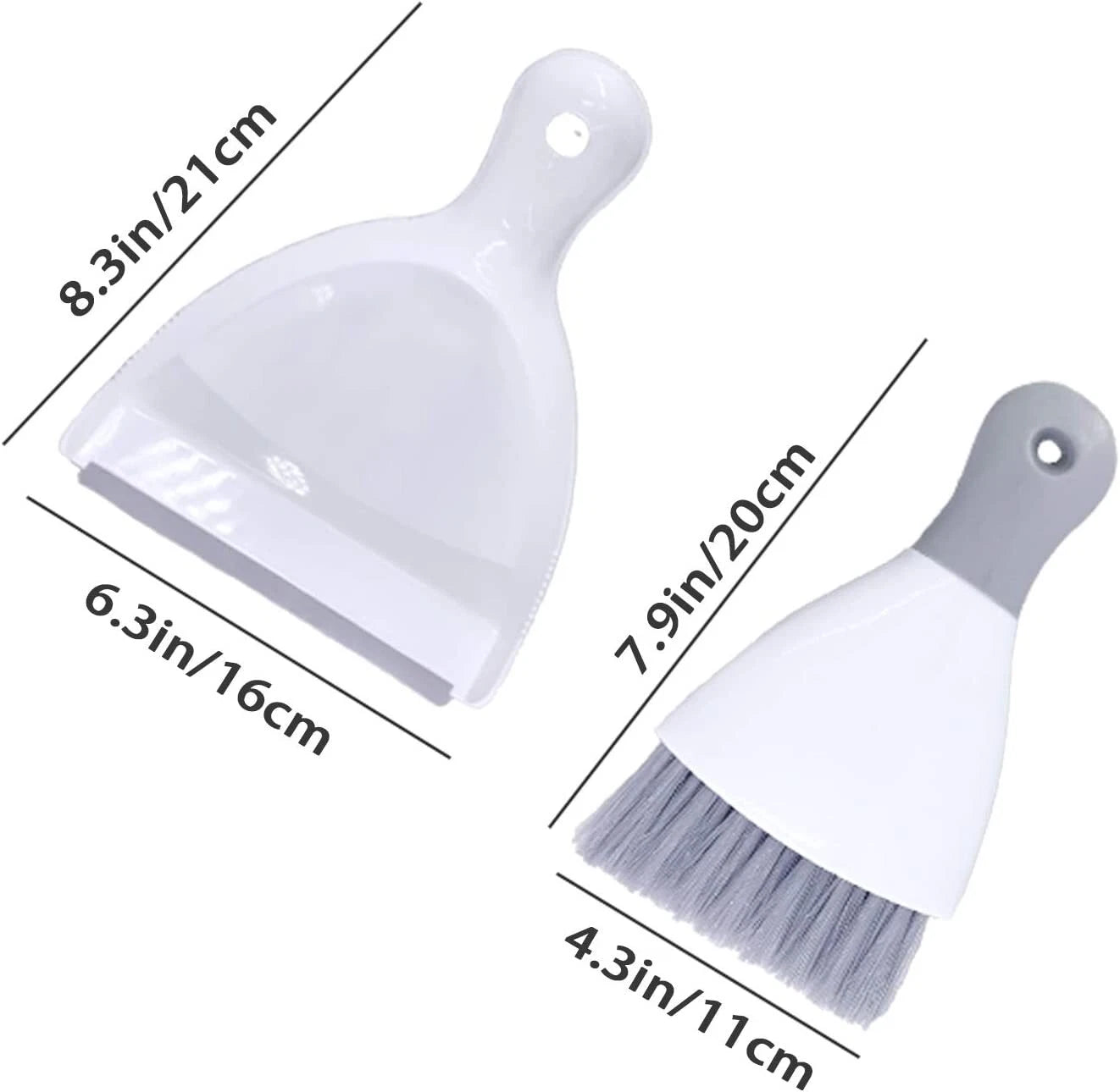 Dust pan Broom Brush Dustpan - Dustpan and Brush Set,Mini dust Pans with Brush