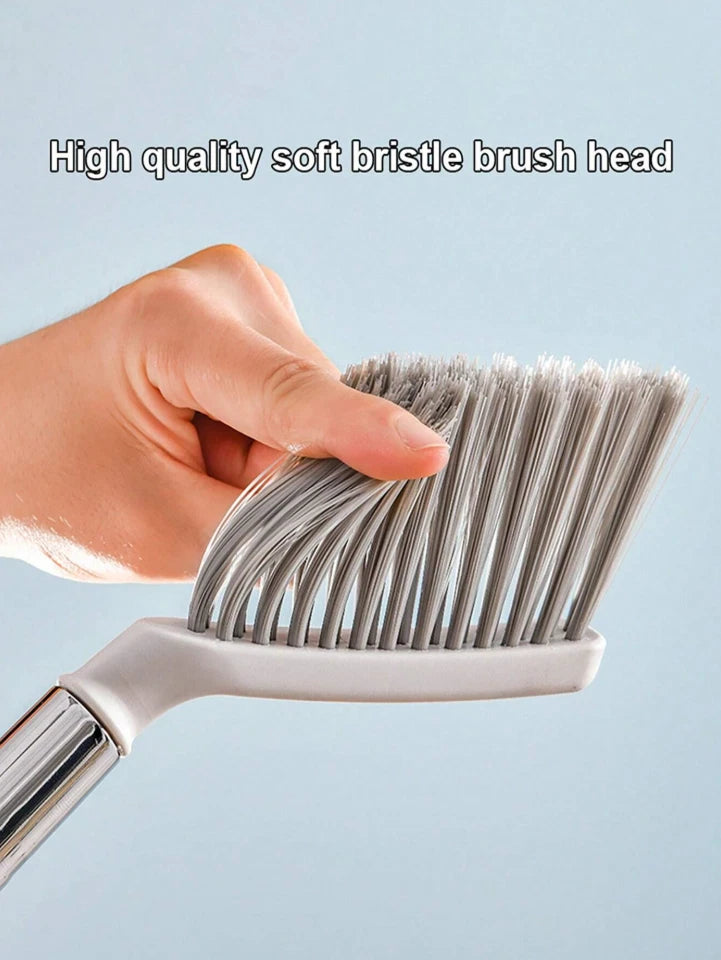 1 pc Mini Desktop Broom and Dustpan Set Soft Bristle Brush for Kitchen & Home