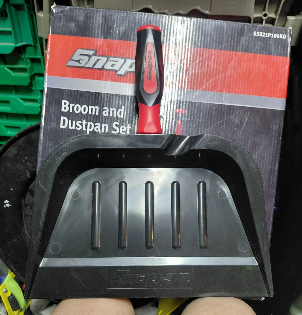 snap on broom and dustpan set