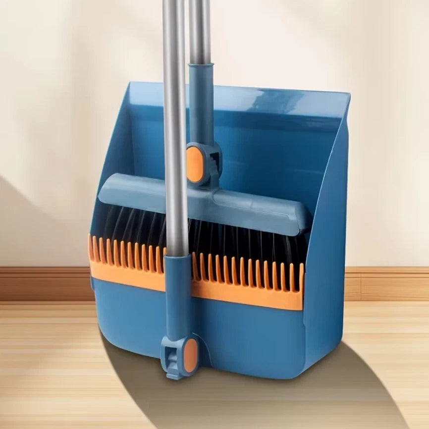 2p Set Of Brand New 3-in-1 Rotatable And Foldable Magnetic Suction Broom Dustp