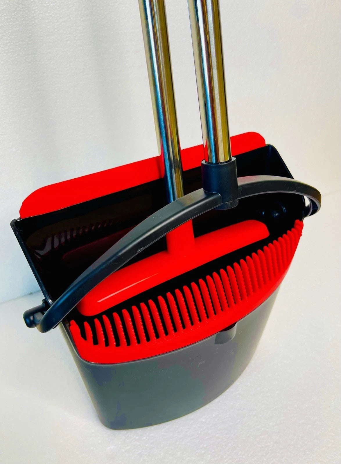 Awnii Broom and Dustpan Set, 50 inch Broom and Dust Pan Combo for Home Office