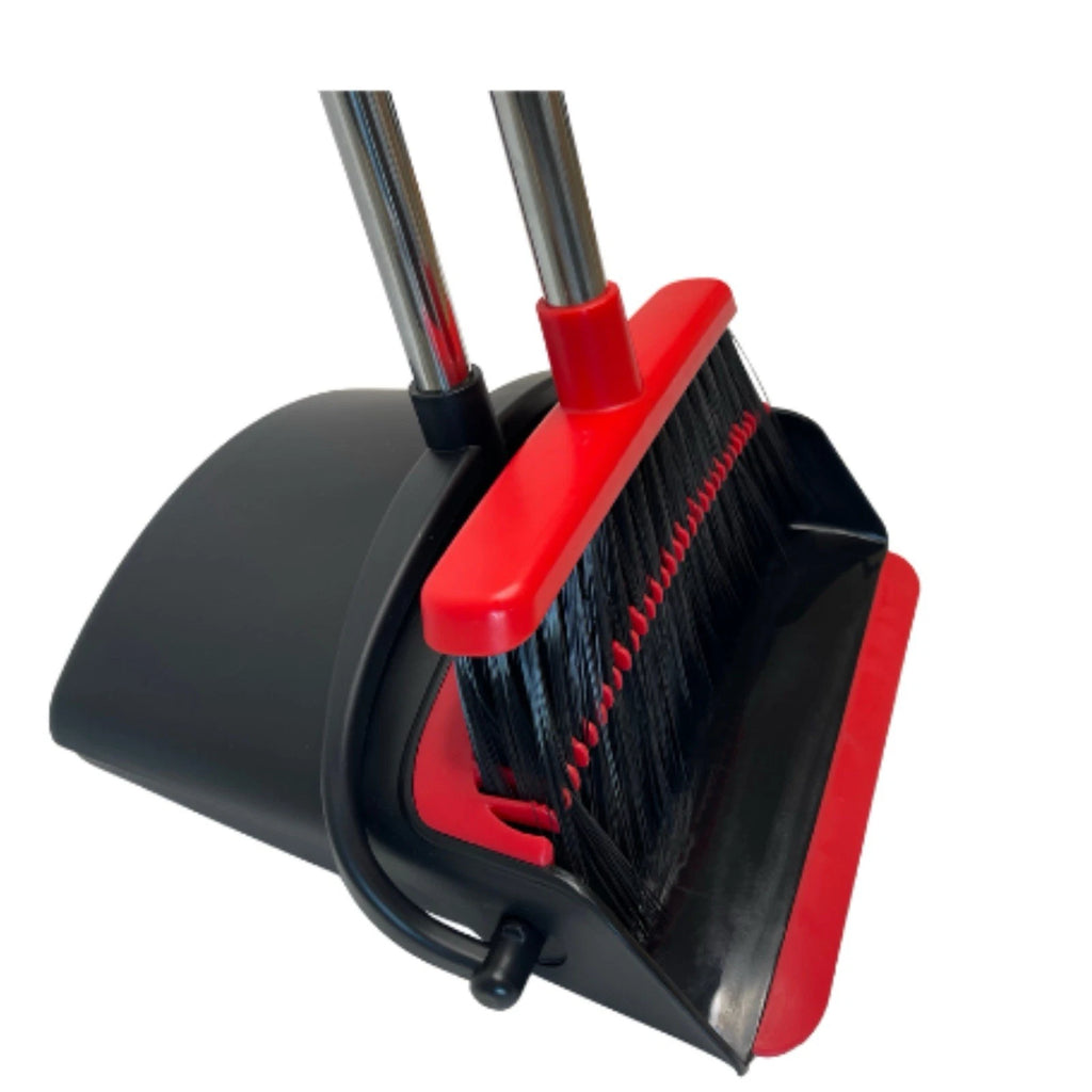 Awnii Broom and Dustpan Set, 50 inch Broom and Dust Pan Combo for Home Office