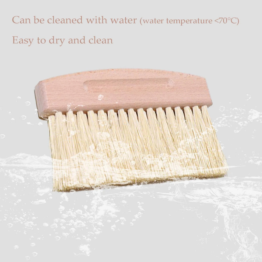 Mini Broom and Dustpan Set Small Metal and Brush Hand Whisk for Home Office