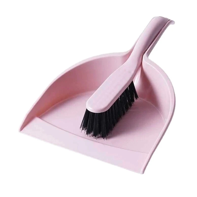 Small Broom and Dustpan Set for Home Mini Clean Brush with Dust Pans