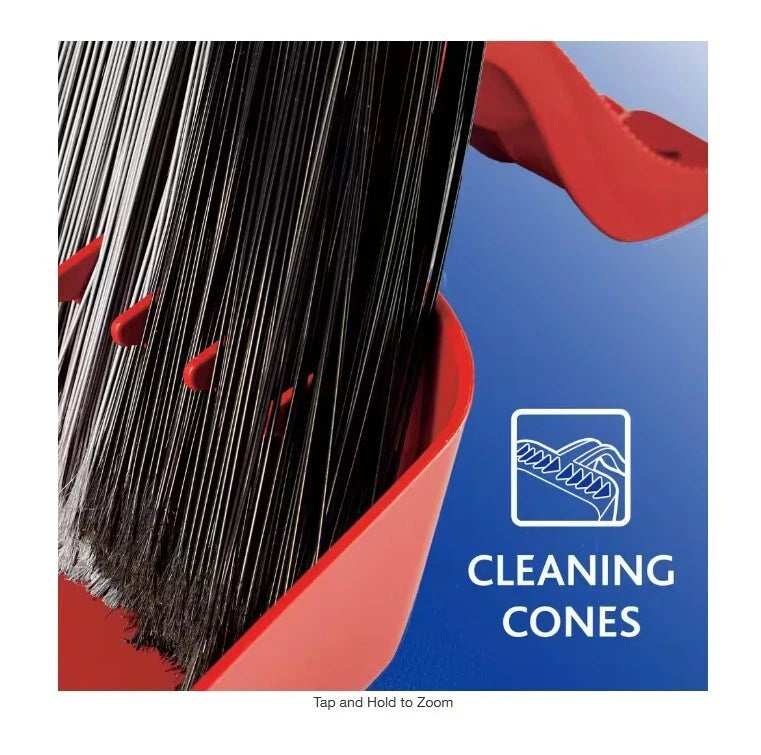 O-Cedar PowerCorner Pet Pro Broom with Step-On Dust Pan