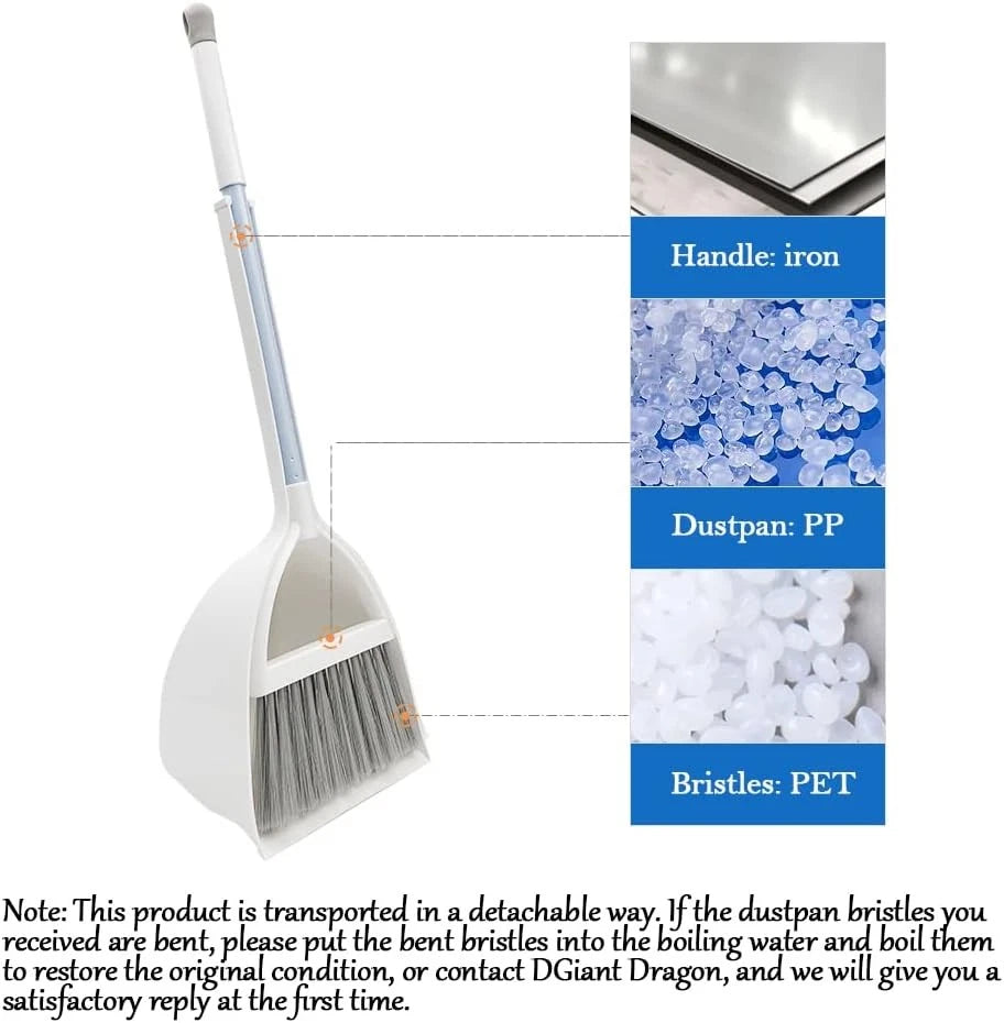 Broom and dustpan set, small broom and dustpan set, mini broom and dustpan