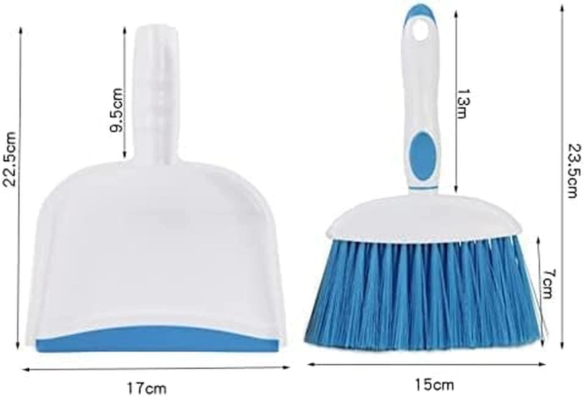 Small Broom and Dustpan Set, Small Dustpan and Brush Set, Mini Dust Pan and Brus