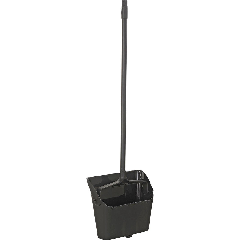 Global Industrial Upright Dust Pan  Lobby Broom Combo Kit