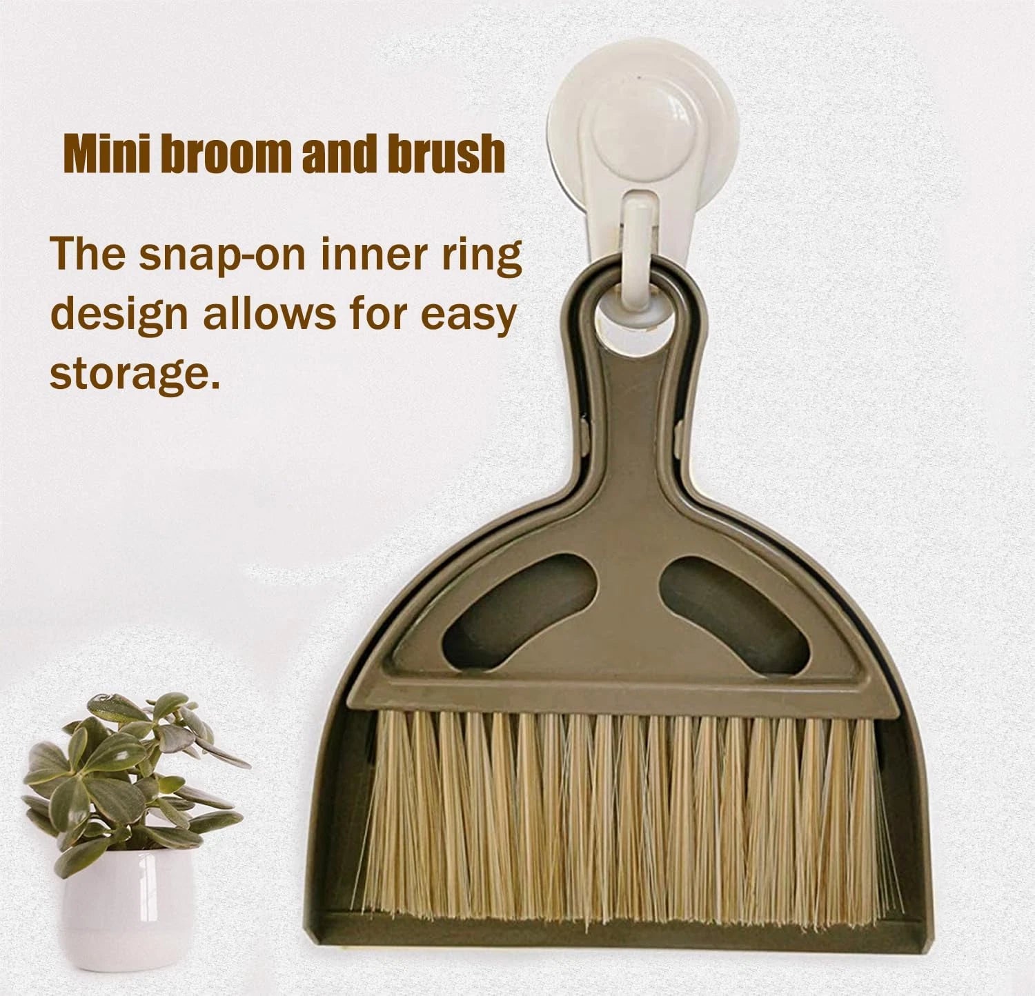 Mini Broom and Small Dustpan Brush - Mini Broom and Dustpan, Small Broom and Dus