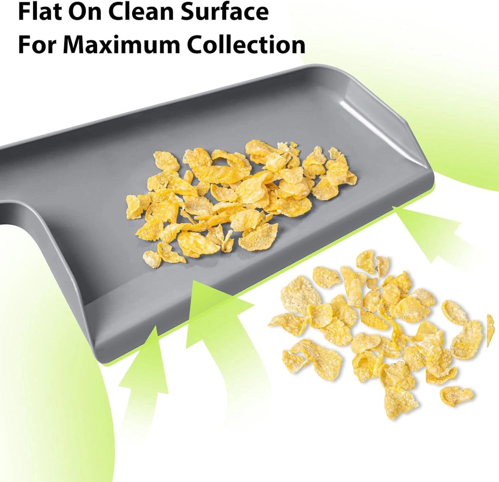 Small Broom and Dustpan Set, Hand Mini Dust-Pan and Brush, Handheld Portable Com