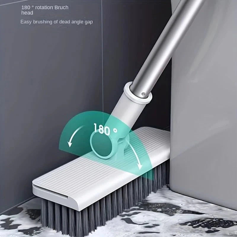 Broom and Dustpan Combo Set for Sweeping Indoor and Outdoor Broom 3 in 1 Long Ha