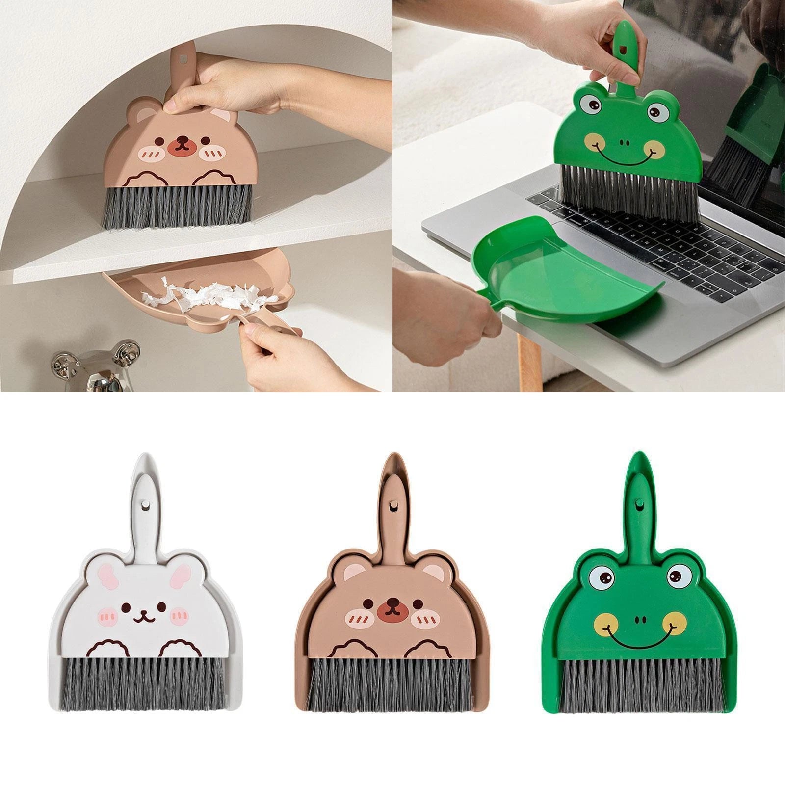 Dust Pan and Hand Broom Small Broom and Dustpan Set Mini Dustpan and Brush Set