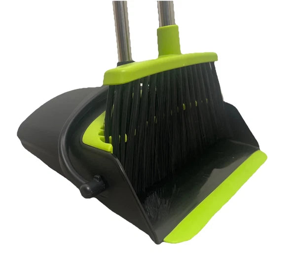 Awnii Broom and Dustpan Set, 50 inch Broom and Dust Pan Combo for Home Office