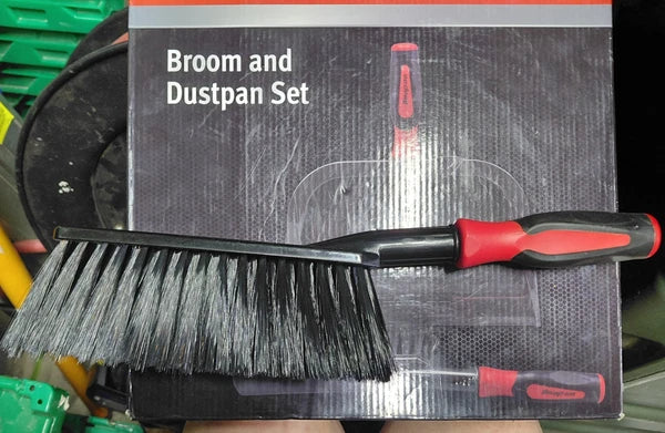 snap on broom and dustpan set
