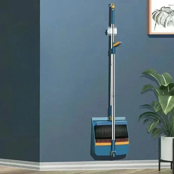 2p Set Of Brand New 3-in-1 Rotatable And Foldable Magnetic Suction Broom Dustp