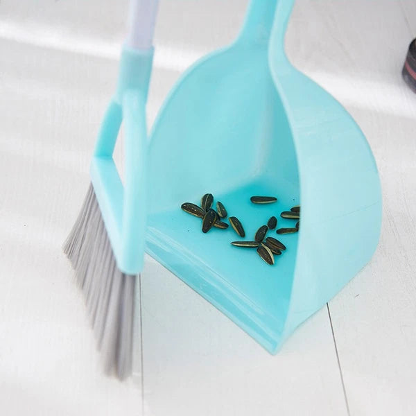 Mini Broom with Dustpan for Kids Little Housekeeping Helper Set