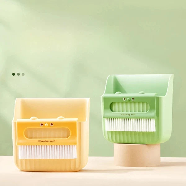 Desktop Cleaning Mini Trumpet Dustpan Broom Combination Set Household Pet Broom