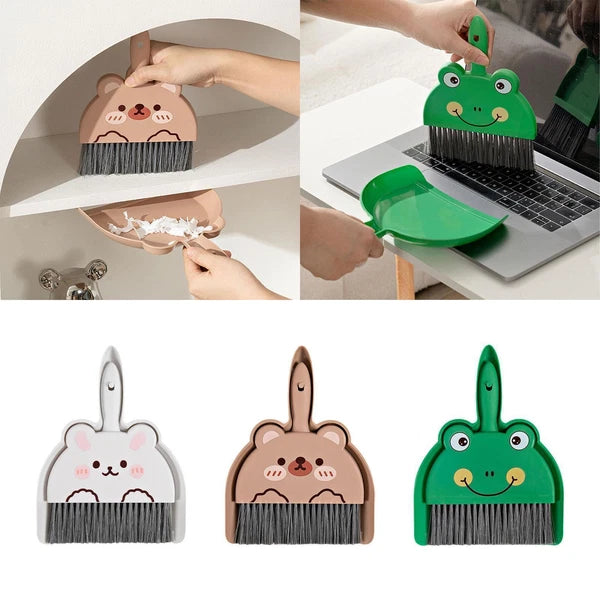 Dust Pan and Hand Broom Small Broom and Dustpan Set Mini Dustpan and Brush Set