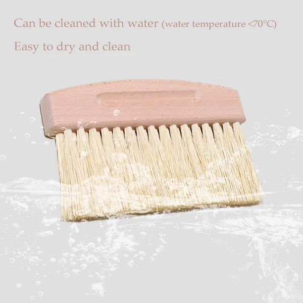 Mini Broom and Dustpan Set Small Metal and Brush Hand Whisk for Home Office