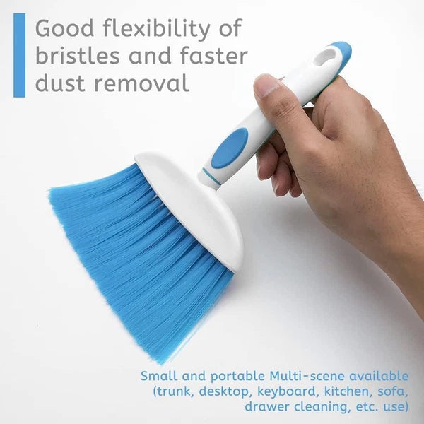 Small Broom and Dustpan Set, Small Dustpan and Brush Set, Mini Dust Pan