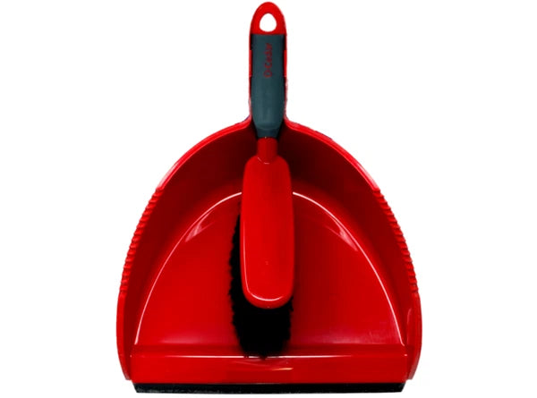 O-Cedar Snap-On Dust Pan & Brush Set