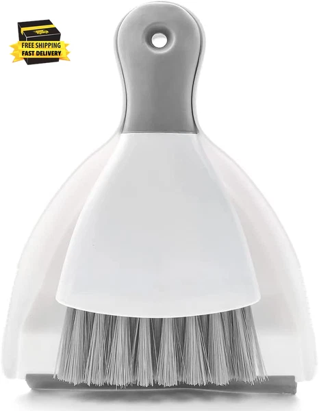 Dust Pan Broom Brush Dustpan - Dustpan and Brush Set,Mini Dust Pans with Brush,D